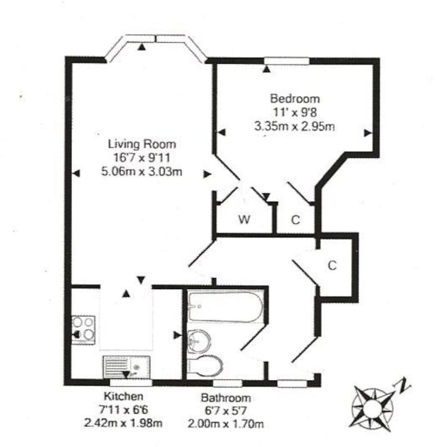 Violet Bank Apartment West End. エディンバラ エクステリア 写真